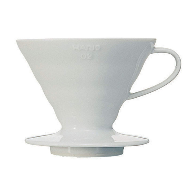 Hario Coffee Dripper : 02 Ceramic + Clear Plastic