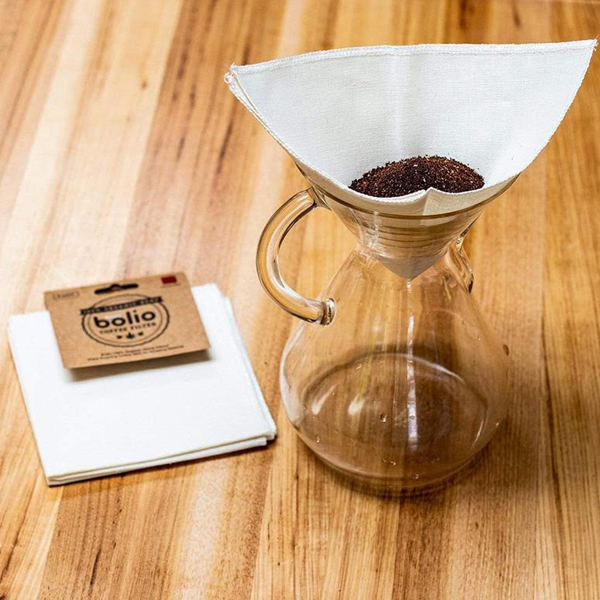 Bolio Hemp Fabric Filters Reusable Coffee Cone Filters
