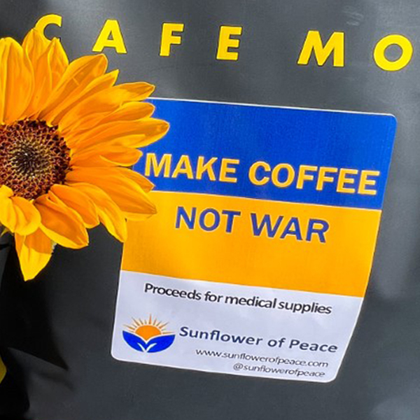 Make Coffee Not War Support Ukraine Blend