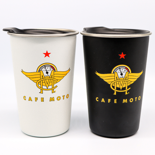 Cafe Moto Pint Tumbler With Splash Proof Lid